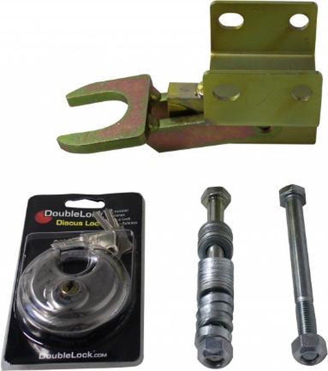Double Lock Condor Fixed lock koppelingsslot ongeremd type B horizontale boutbevestiging geen SCM keur