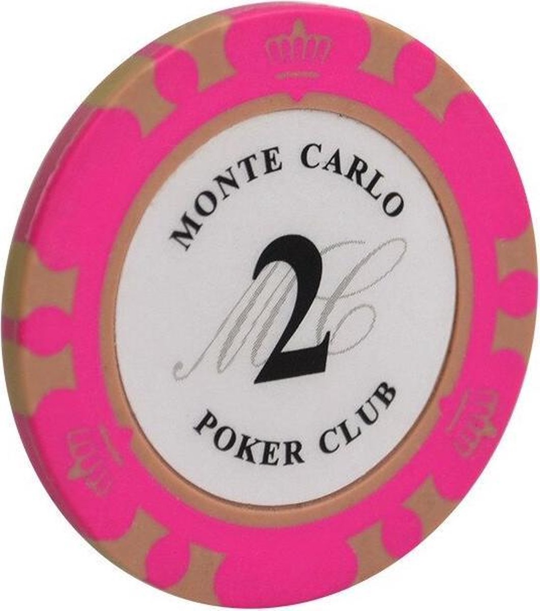 5 stuk Professionele Upscale Klei Casino Texas Poker Chips 14G waarde 2