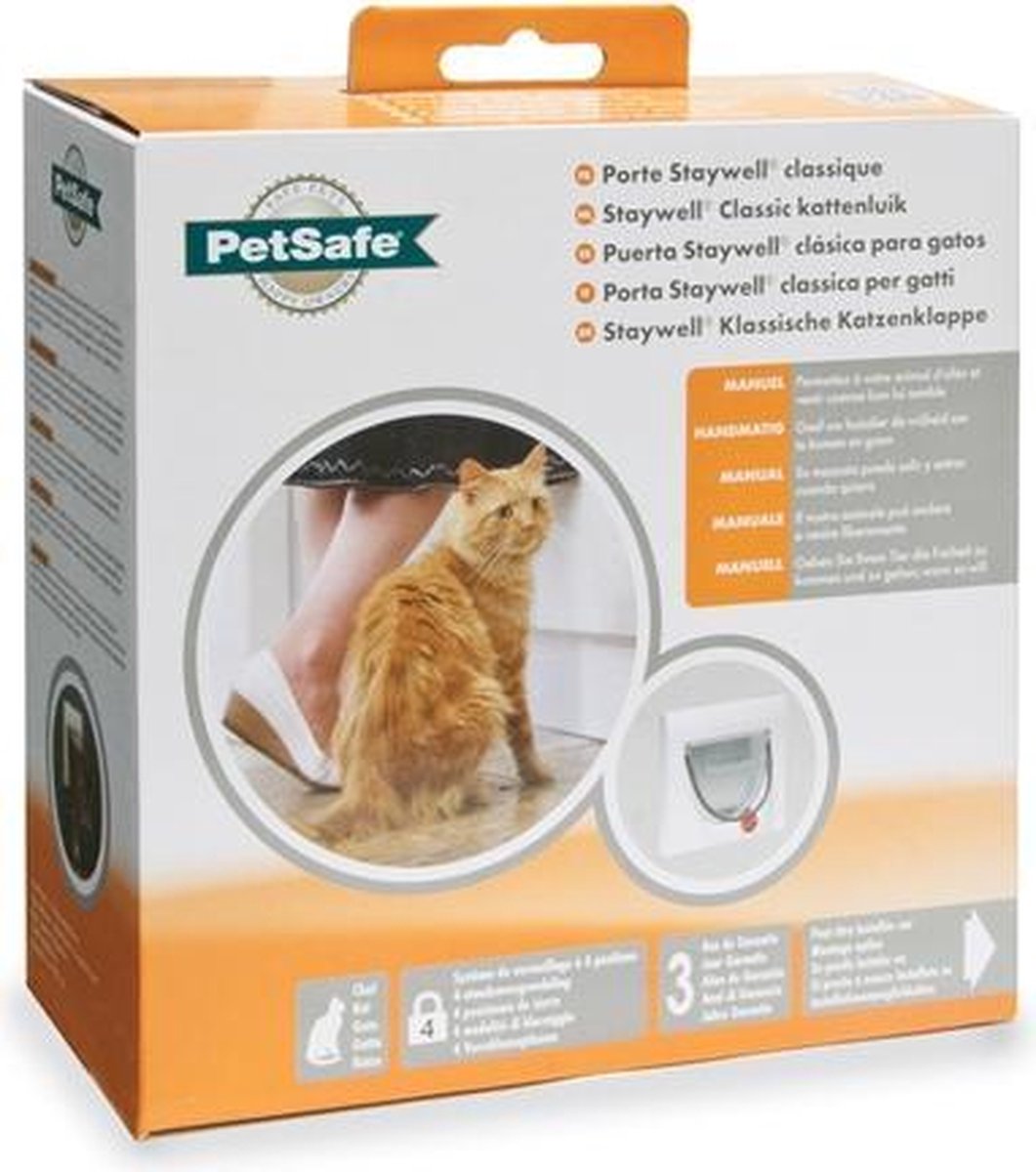 Petsafe kattenluik met tunnel - 917 - 1 stuks