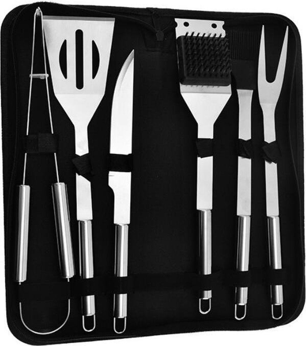 Roestvrijstalen BBQ Set - 6pcs