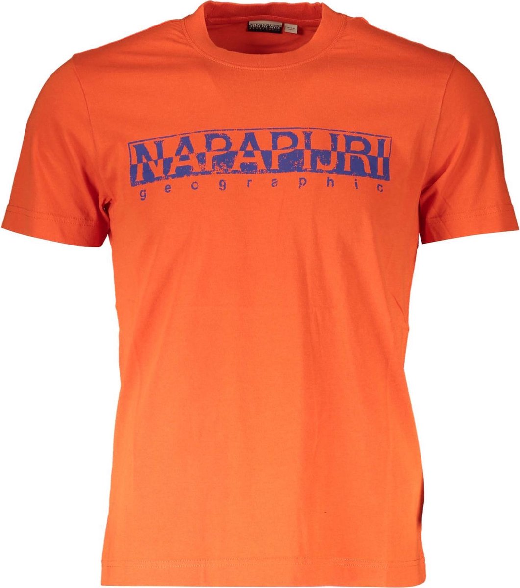 Napapijri T-shirt Oranje XL Heren