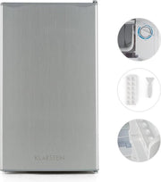 Klarstein 90L1-WH - Tafelmodel koelkast - RVS