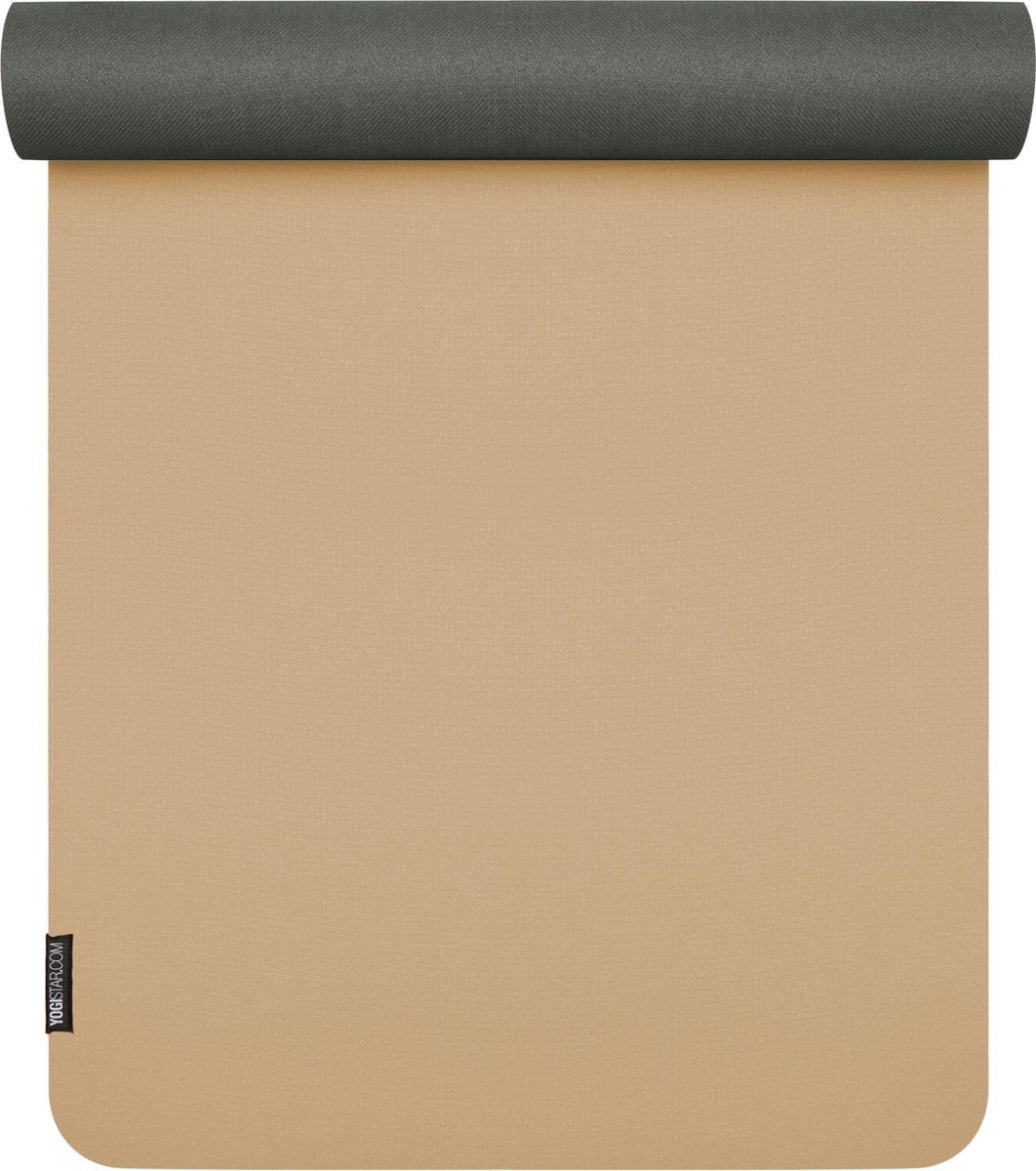 Yogistar Yogamat pure eco mocca-creme
