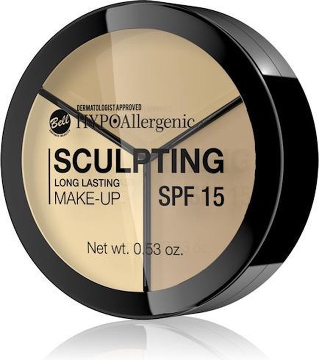 Hypoallergenic - Hypoallergene Long Lasting Sculpting Make-up #01