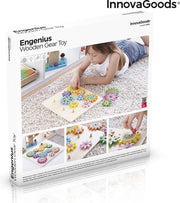 Houten Tandwielenset Engenius InnovaGoods 12 Onderdelen