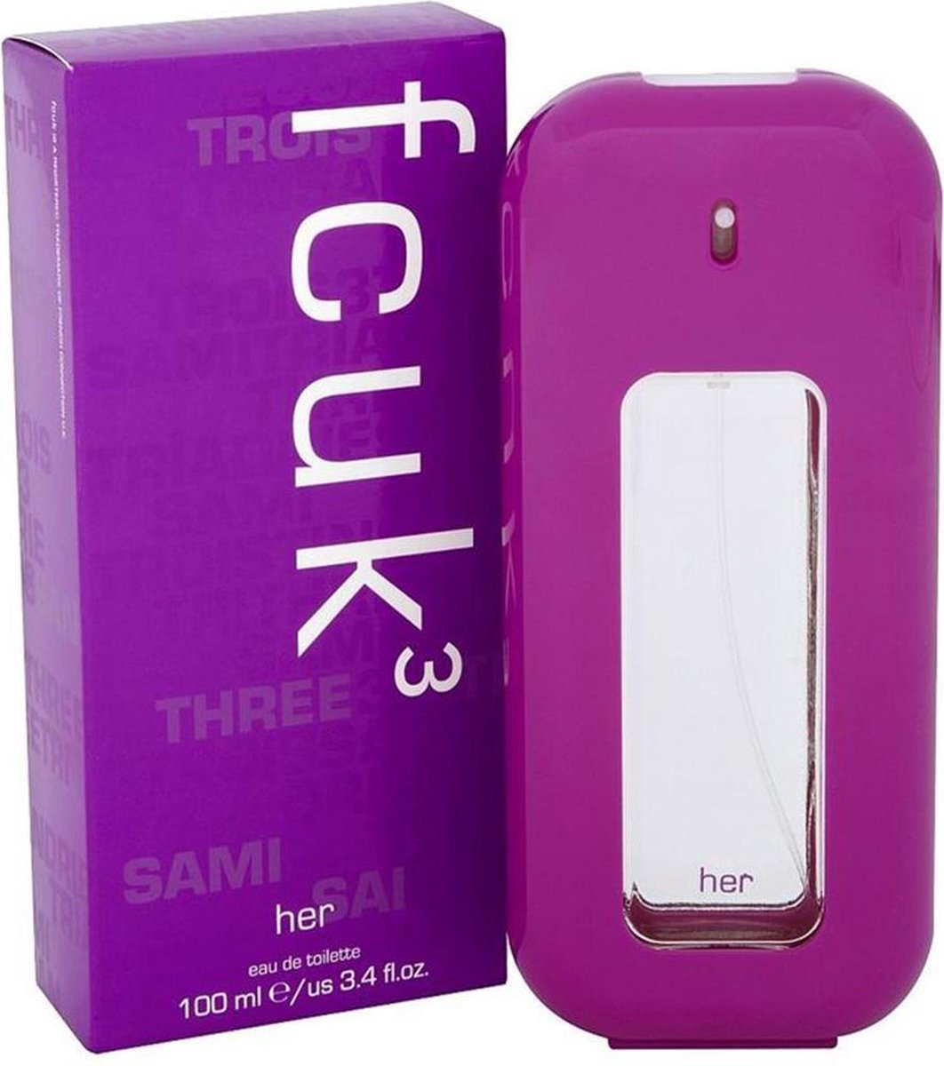 FCUK 3 for Women - 100 ml - Eau de Toilette