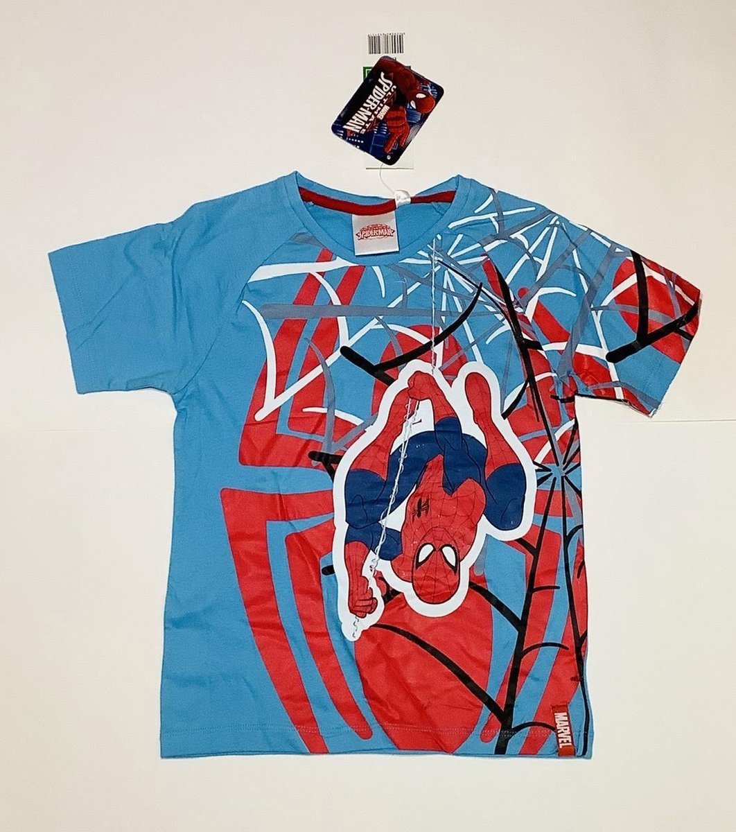 Spiderman Jongens T-shirt Maat 104