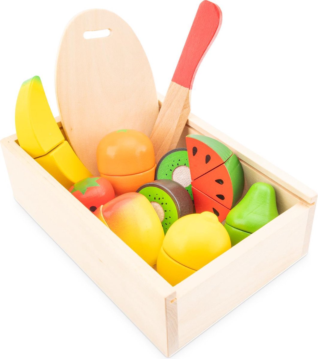New Classic Toys Houten Speelgoed Fruitset