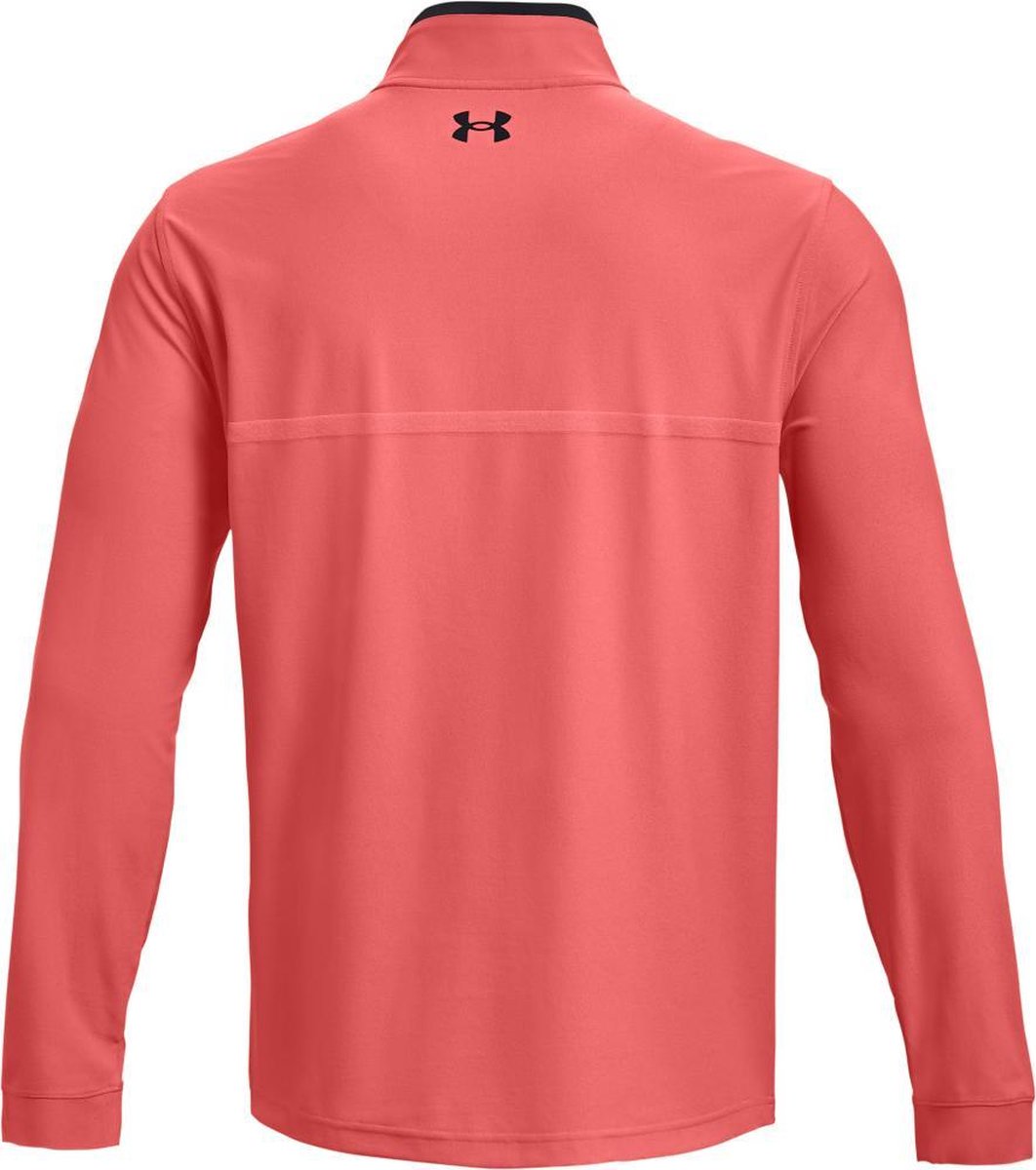 UA Playoff 2.0 1/4 Zip-Venom Rood - Heren maat: XXXL    heren > golf kleding > truien