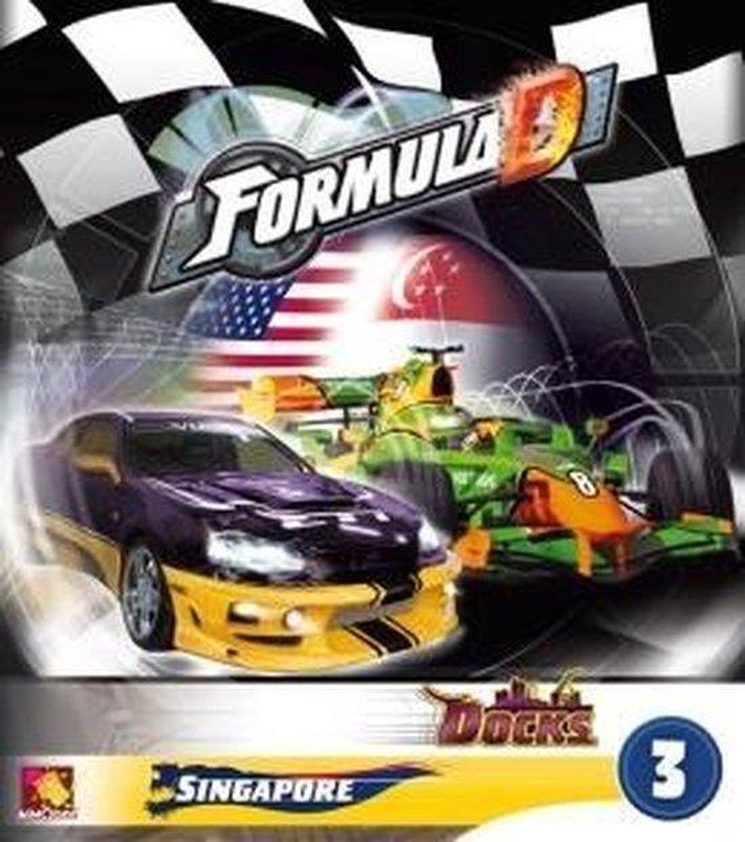 Formula D - uitbr. 3 - Singapour - Street Racing - Gezelschapsspel
