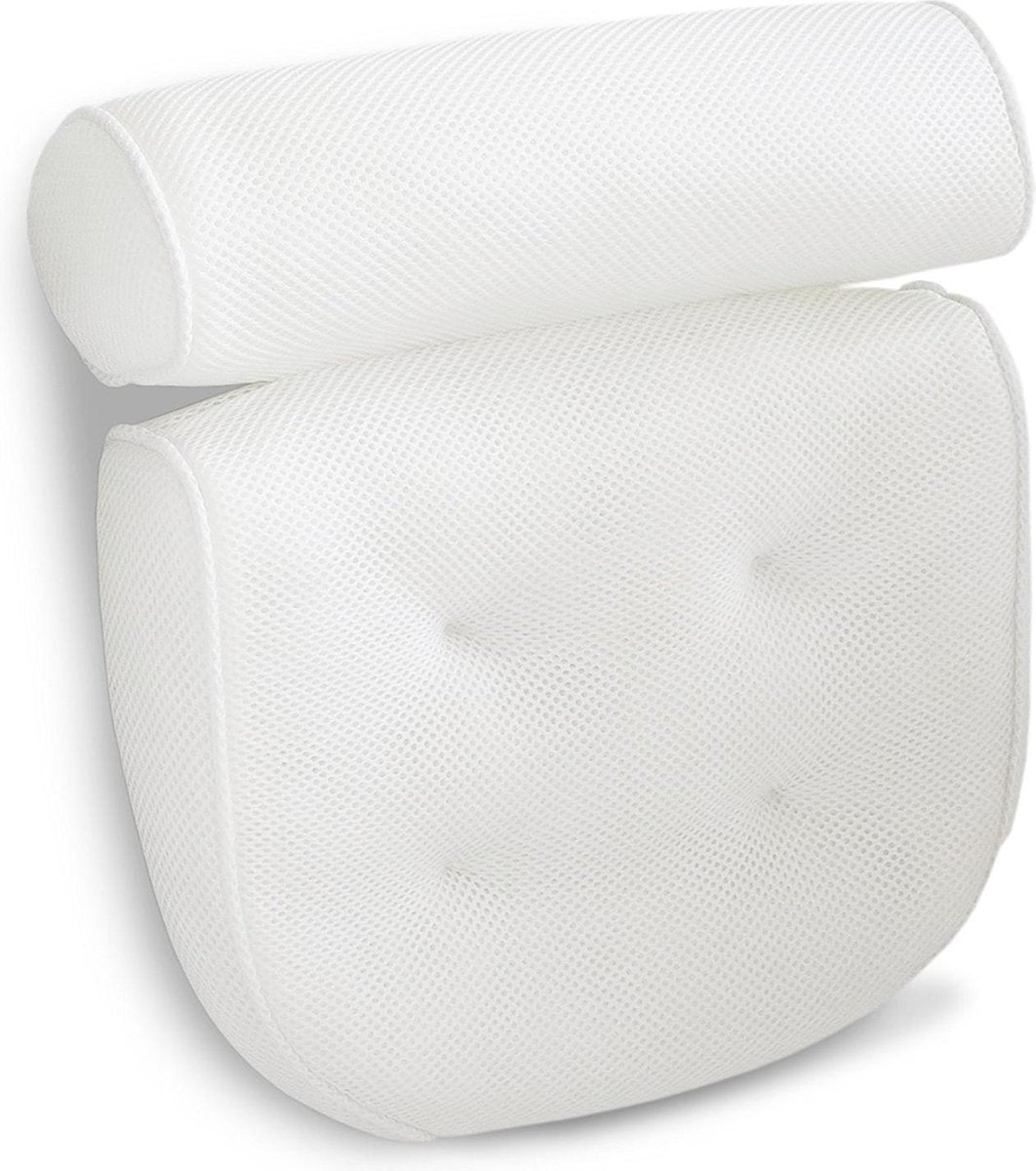 Bathr Luxe waterdicht badkussen met zuignappen - Antislip