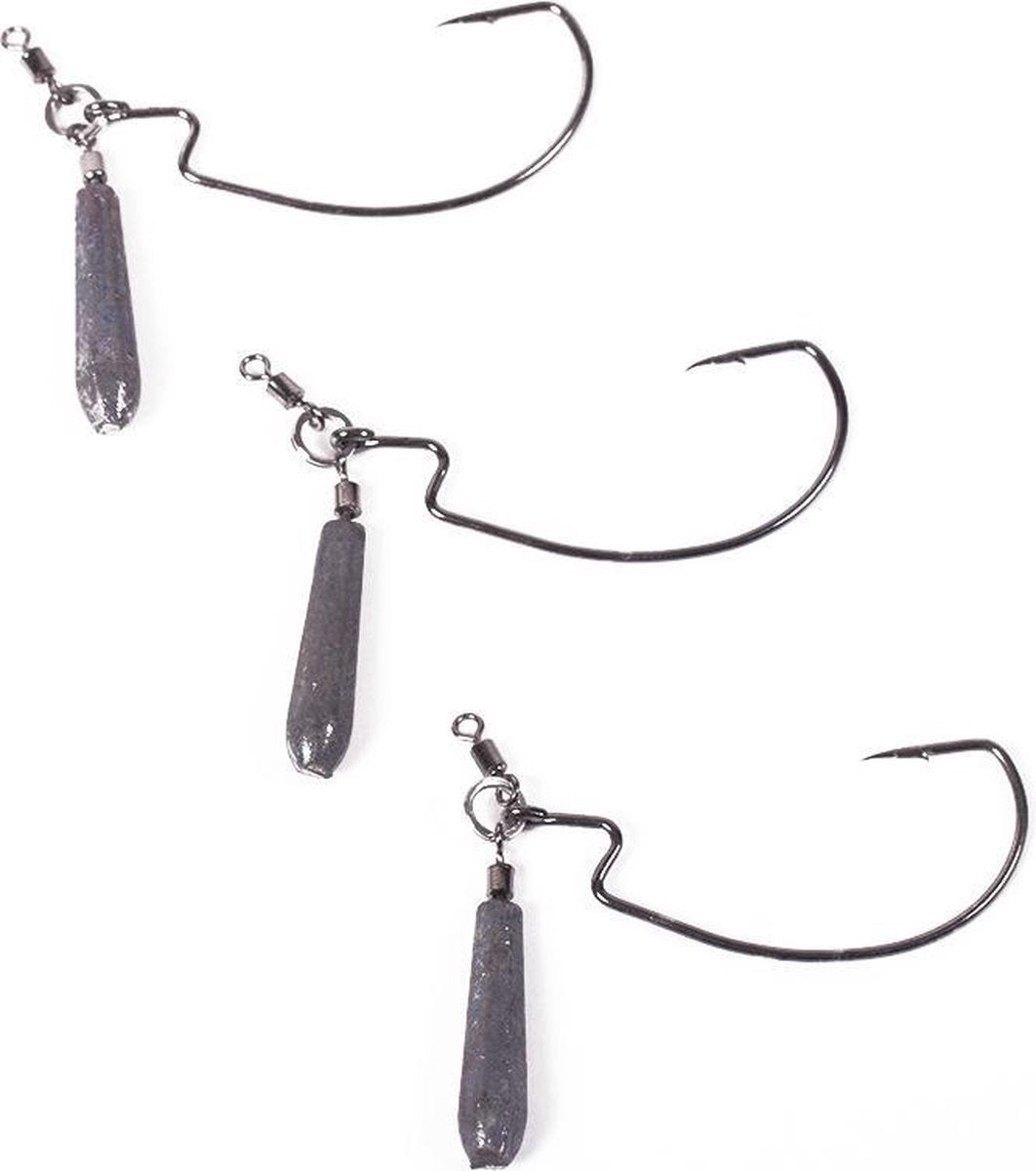 DLT Bottom Bouncer Jig - Haakmaat 2/0 - 5g - Zilver