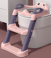 Schattige Kikkertje Toilettrainer met Trapje