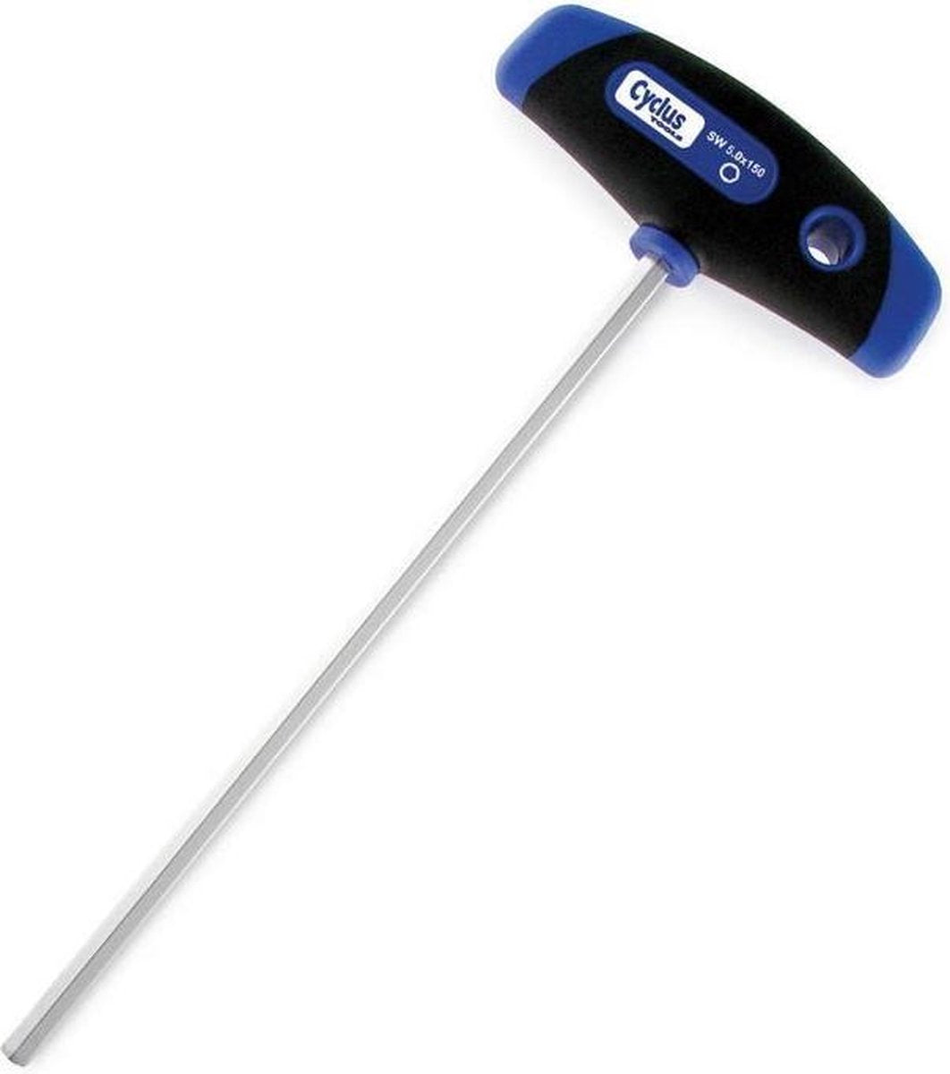 T-Greep Inbussleutel 4mm 150mm lang Cyclus 720556