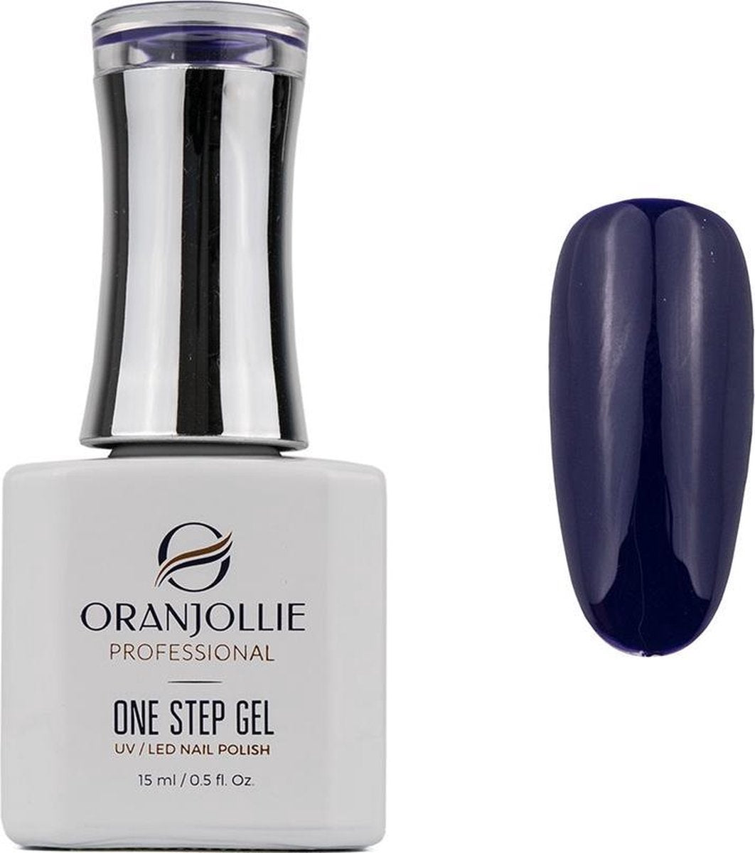 Oranjollie Eén Stap Gel UV/LED - Nagellak – Nail Polish - Paarse - 15 ml - OS115