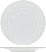 Rythm Wit Dinerbord - Plat - Ø 28cm