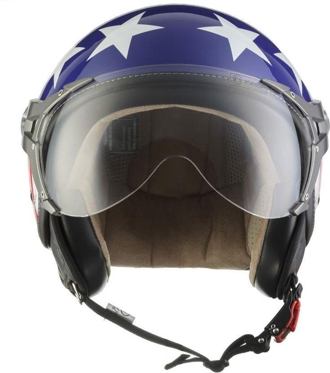 SOXON SP-326 USA jethelm S Small 55-56cm hoofdomtrek