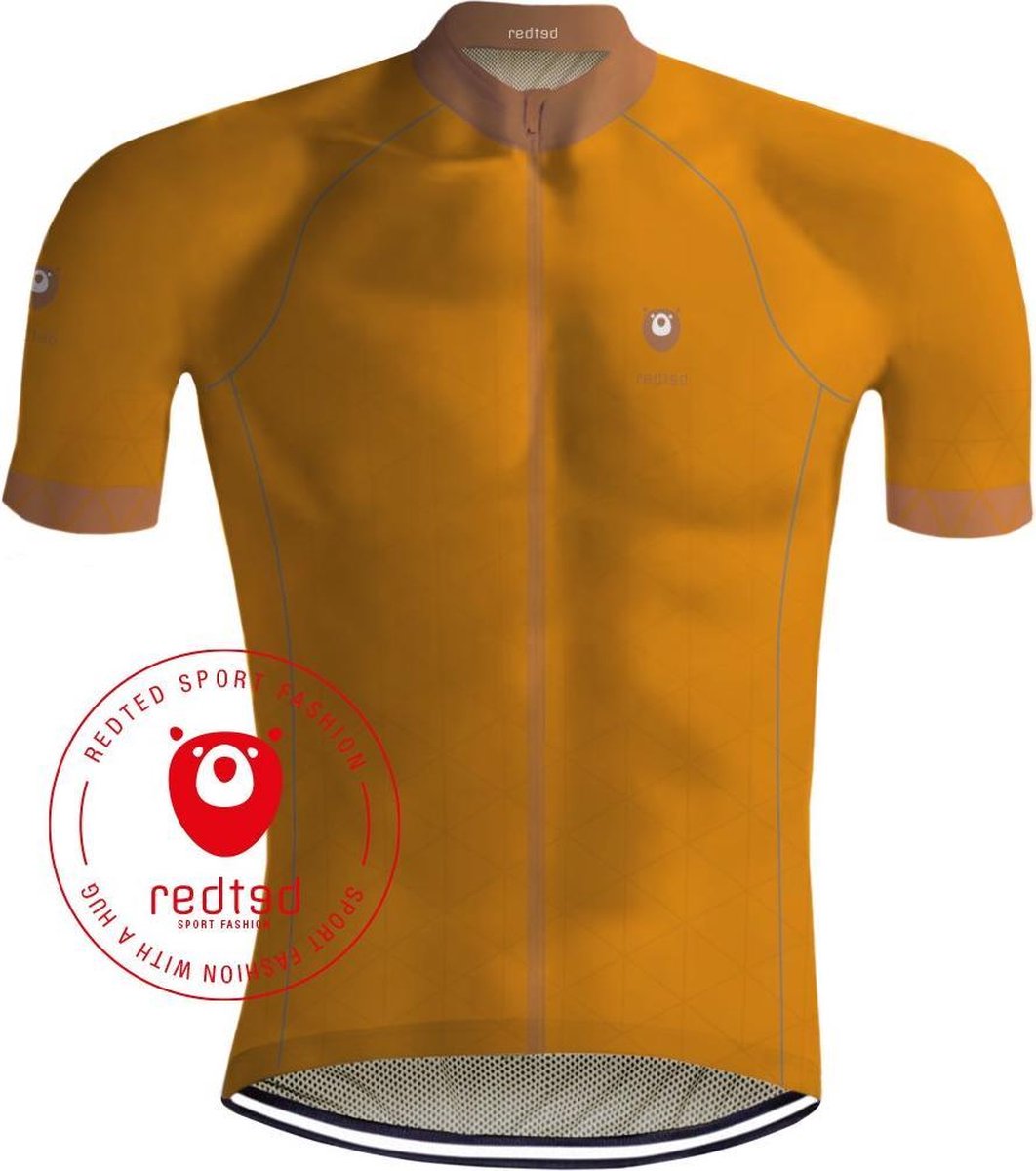 Wielershirt VIKING Oranje - REDTED(L)