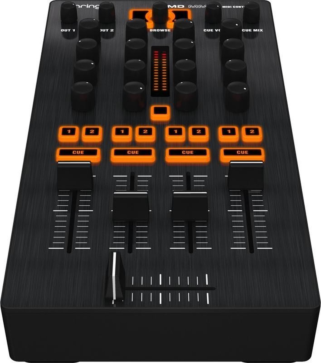 Behringer CMD MM-1 4kanalen Zwart DJ-controller