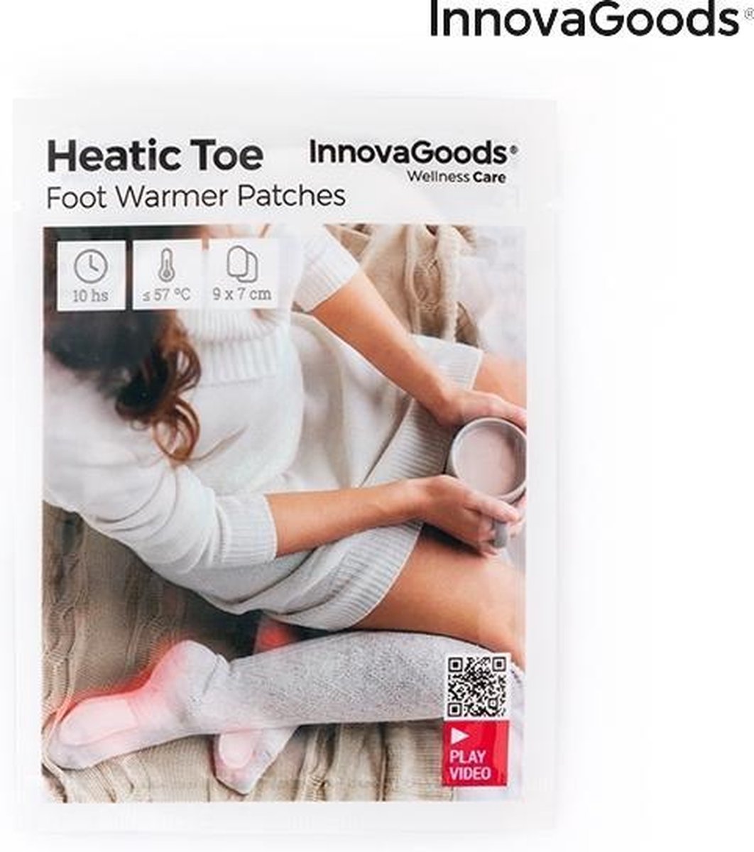 Innovagoods Heatic Toe - Voetverwarmende Patches 10stuks