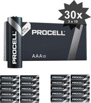 PROCELL AAA LR03  alkaline batterijen - 30 Stuks (3 Pakjes a 10st) -