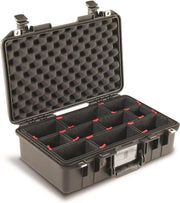 Peli 1485 Air Black lichtste waterdichte camera koffer met TrekPak interieur