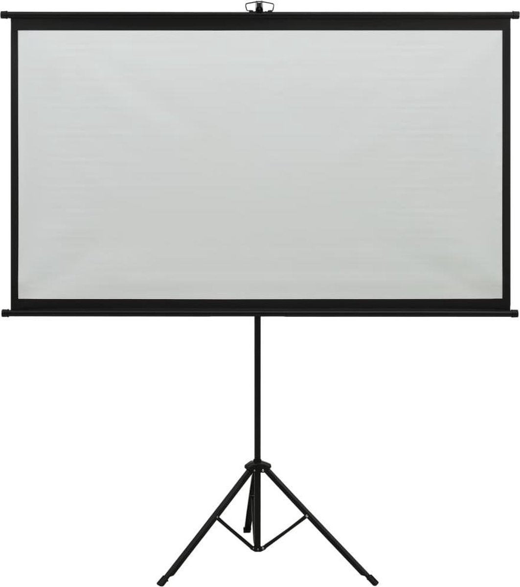 vidaXL Projectiescherm met statief 16:9 72''