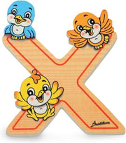 Alfabet letter hout groot X | Bartolucci
