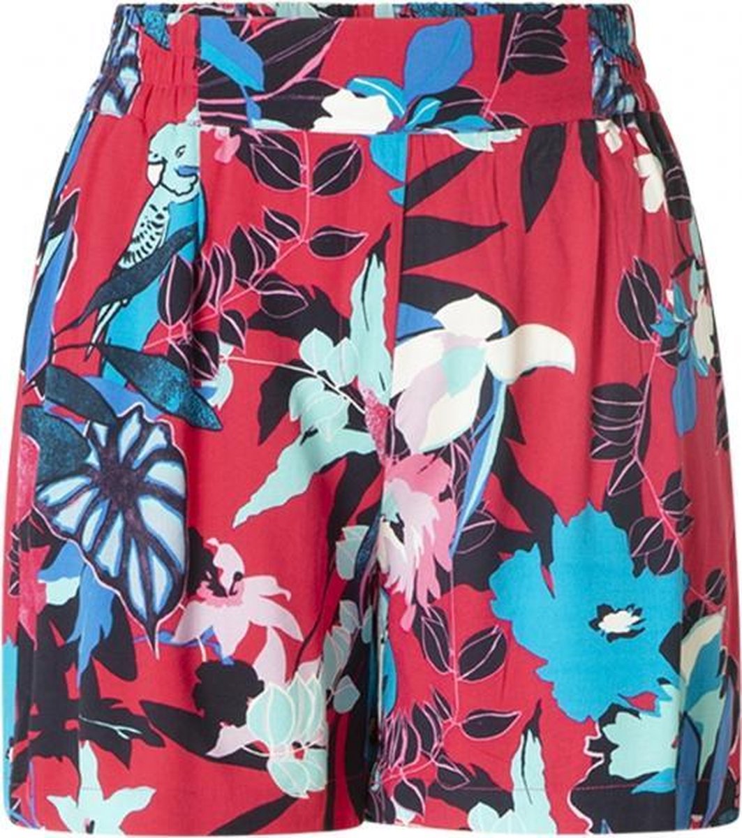 YESTA Lili Short - Dark Pink/Multi-C - maat X-0(44)