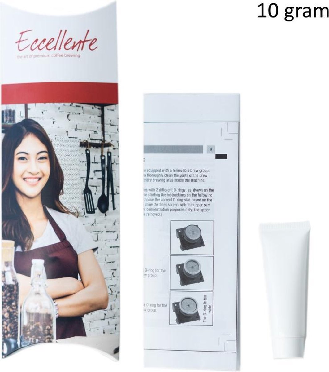 ECCELLENTE Espressomachine Siliconenvet - 10 gram