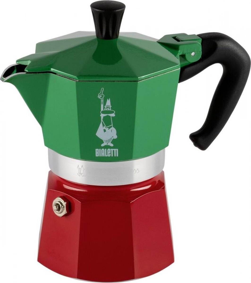 Bialetti Moka Express Italia - 3 kops - 200ml