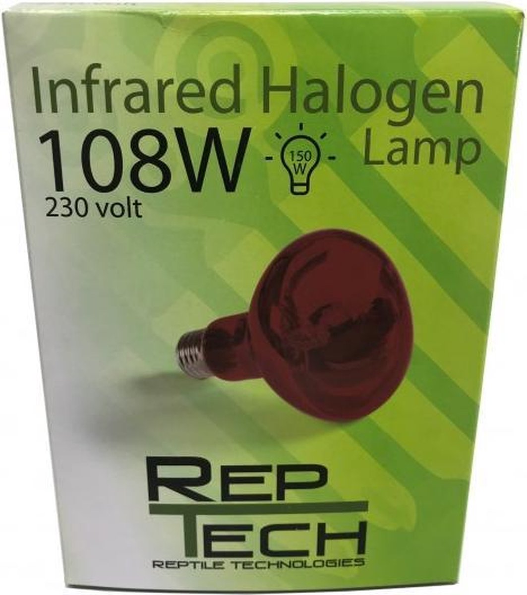 Reptech Infrarood halogeen lamp 108W