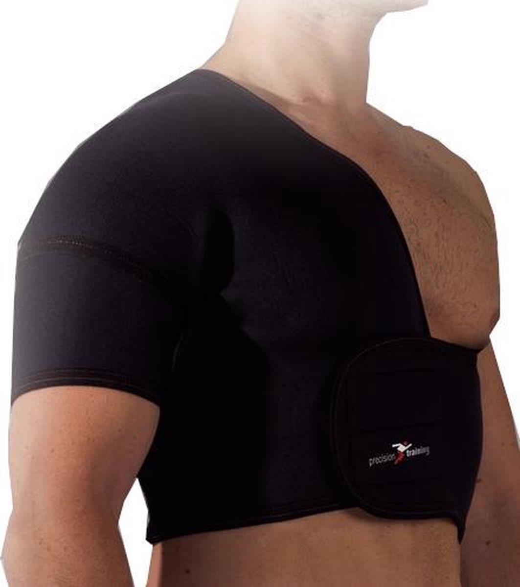 Precision Schoudersteun Rechts Neopreen/nylon Zwart Maat S