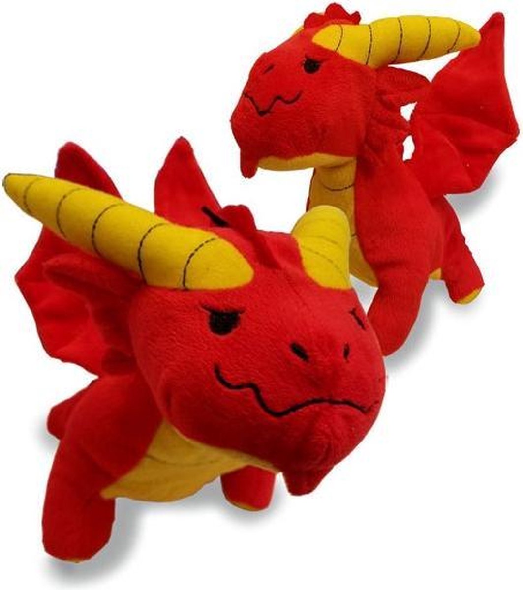 DnD Red Dragon Dice Cozy Pouch