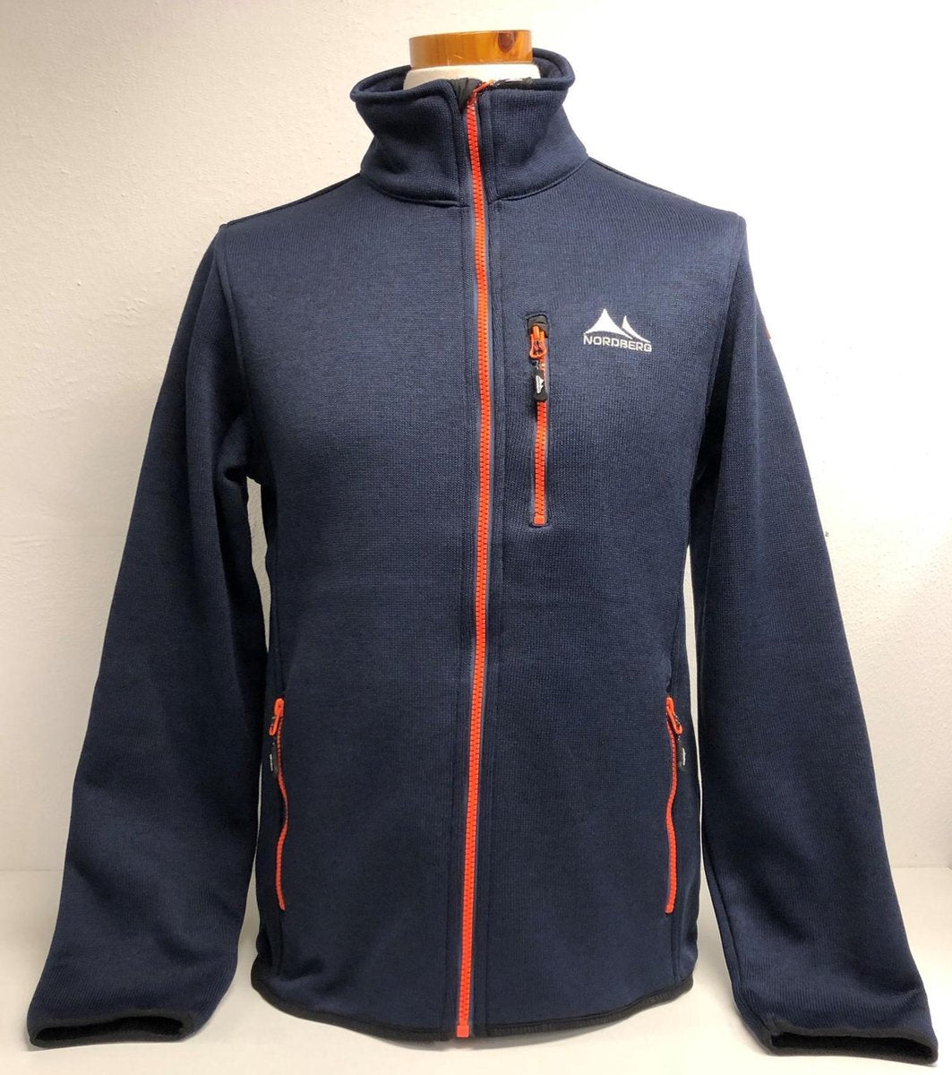Nordberg heren casual vest navy maat L