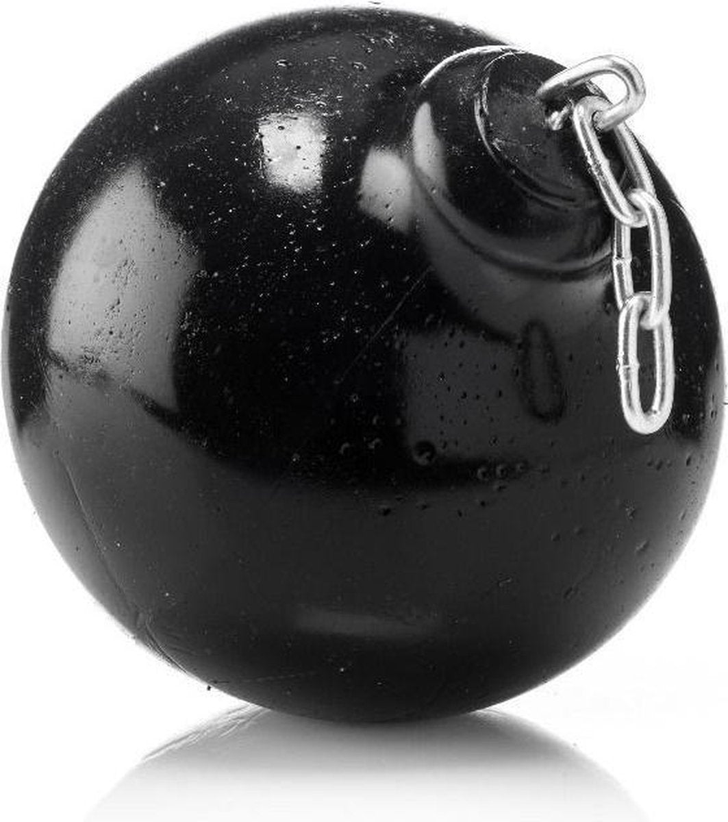 XXLTOYS - Stellan - XXL Plug - Inbrenglengte 15 X 12 cm - Black - Uniek design Buttplug - Stevige Anaal plug - Made in Europe