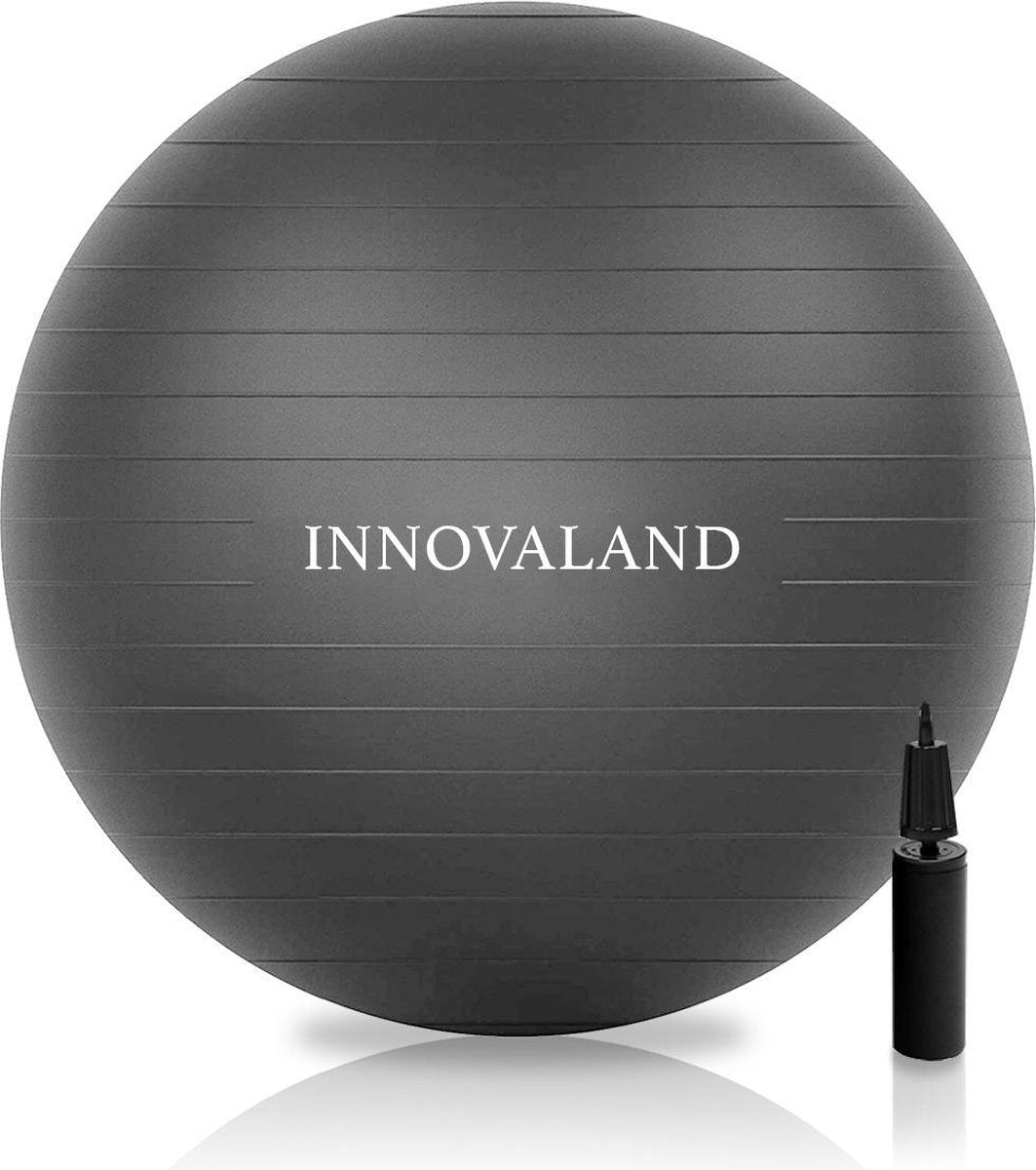 Yoga bal - 65 CM - Inc. Gratis Pomp - Yogabal - Yoga Bal 65 cm - Yoga ball - Gym Ball - Fitness Ball - Gym Bal - Gymbal 65 cm - Vaderdag Kados - Vader Cadeautjes - Vaderdag Tip