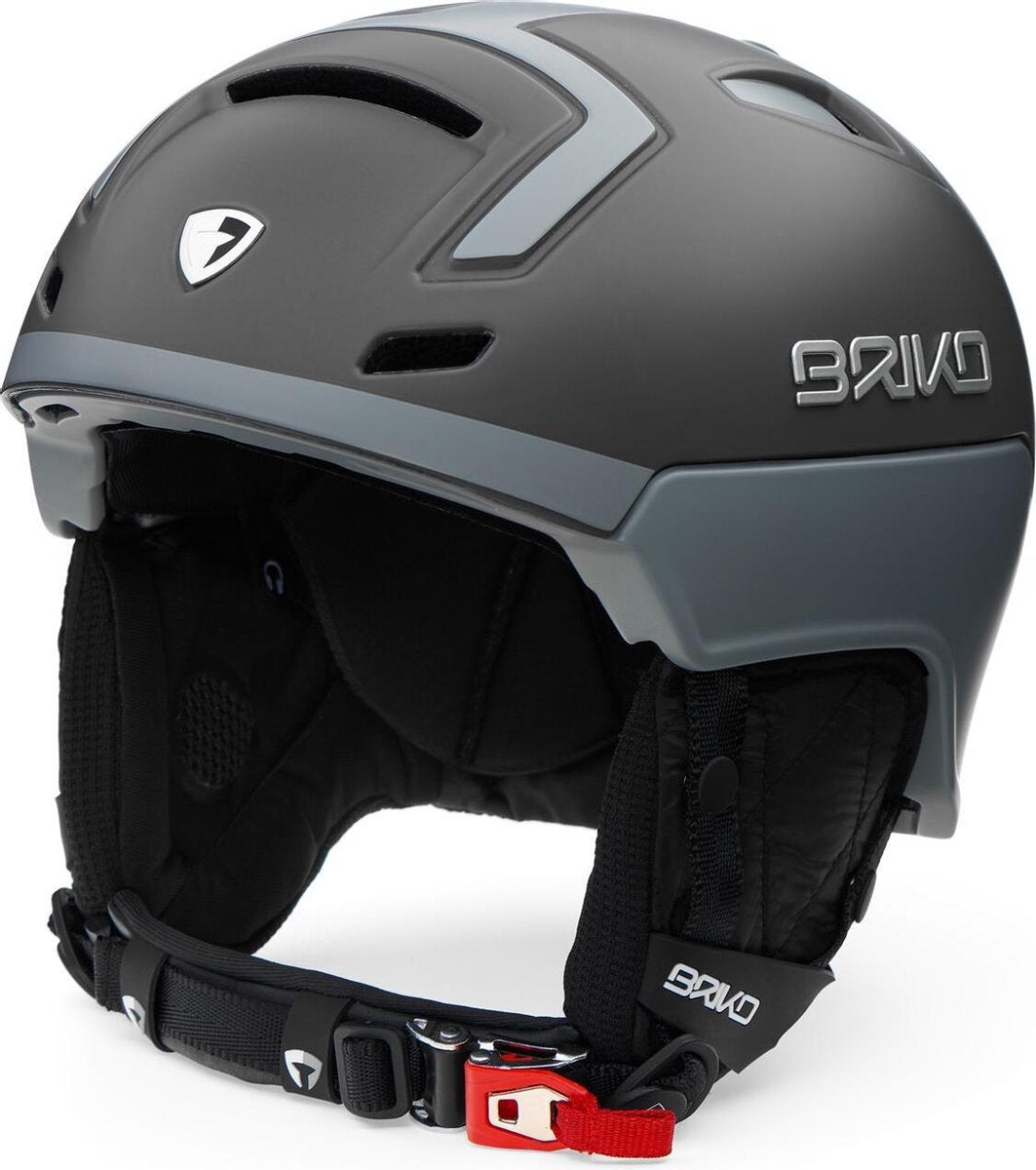 Briko Stromboli Ski helmet SMOKE CLOUD GREY - Maat XL