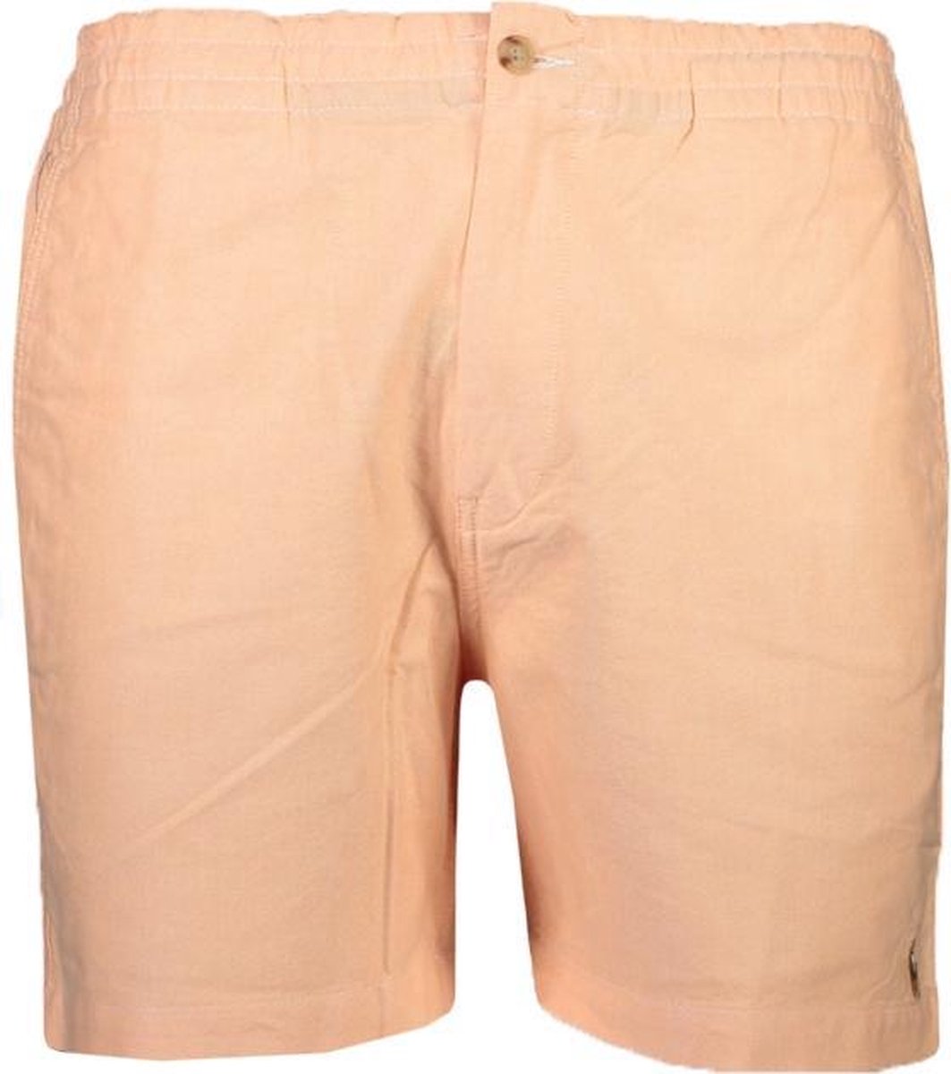 Polo Ralph Lauren  Korte Broek Oranje Oranje Getailleerd - Maat XL - Heren - Lente/Zomer Collectie - Katoen