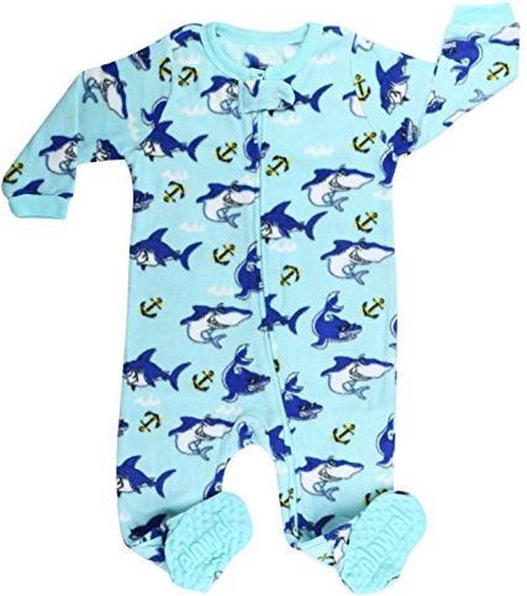 Jongen baby pijamas met Haai ontwerp (maat 92/2 jaar)