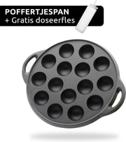 Poffertjespan - Inc. Gratis Doseerfles - Geschikt voor alle fornuizen - Poffertjesmaker - Poffertjespan inductie - Poffertjespan electrisch - Vaderdag Kados - Vader Cadeautjes - Vaderdag Tip