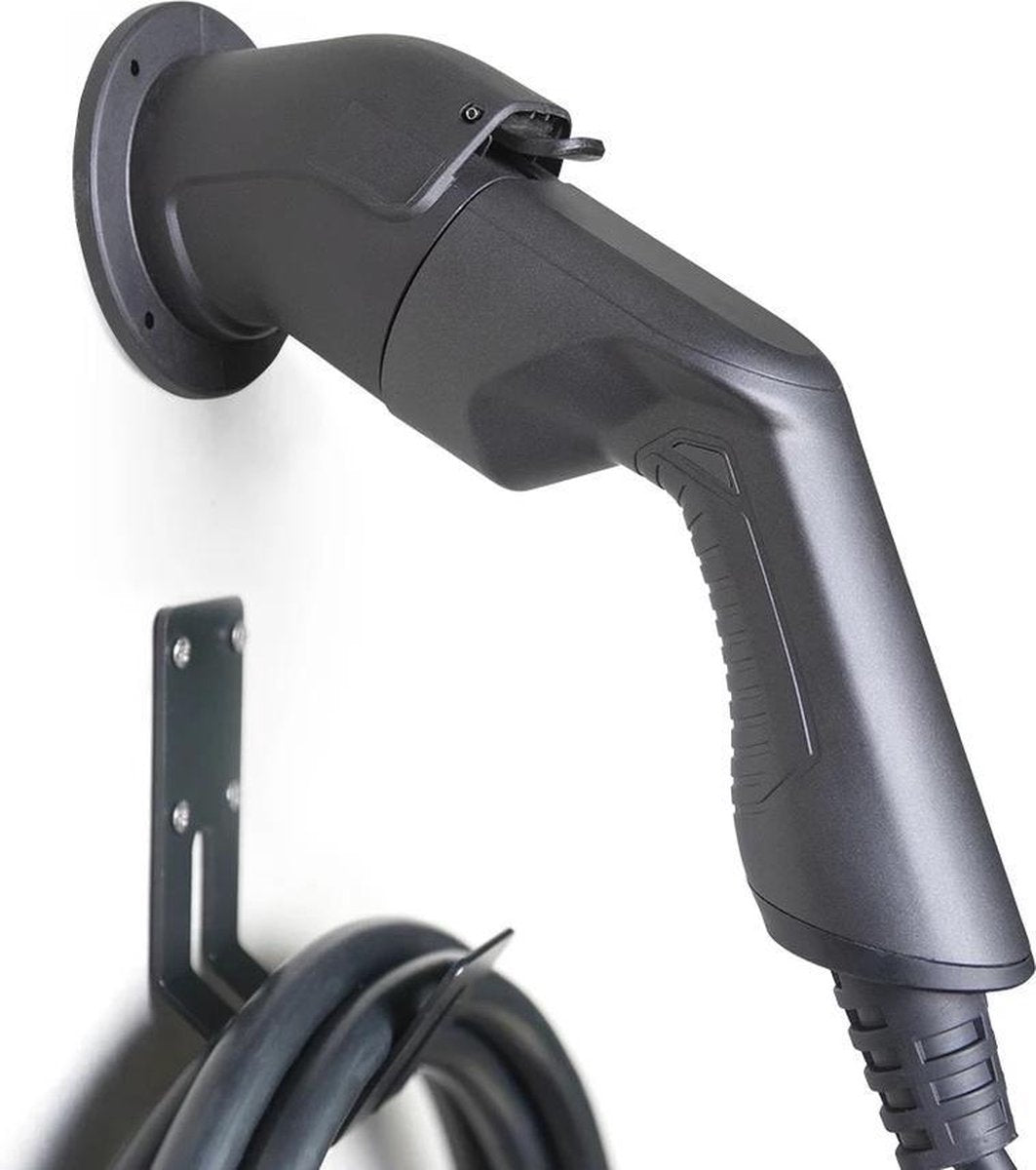 Tesla Model 3 S en X Stekkerhouder en Laadkabel Houder Holster Set Type 2 EV Auto Accessoires NL BE