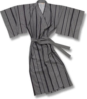 Traditionele Japanse Kimono Yukata Geo Gevoerd 100% katoen
