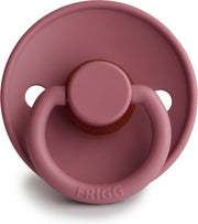 FRIGG Fopspeen maat 1 - 0-6 maanden - Dusty Rose - Natuurrubber