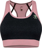 Rafiki Sportbeha Corona Dames Polyamide Zwart/roze Maat 36