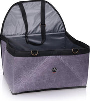 Lepus Autostoel hond - Bench - Automand - Hondenmand auto - Hondenstoel auto - Paars