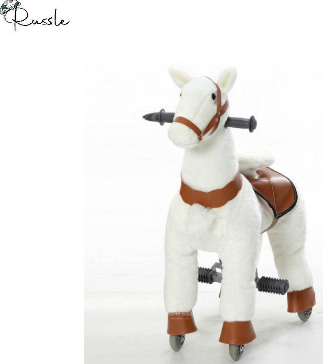 Riding Animal Wit Paard / Pony Medium