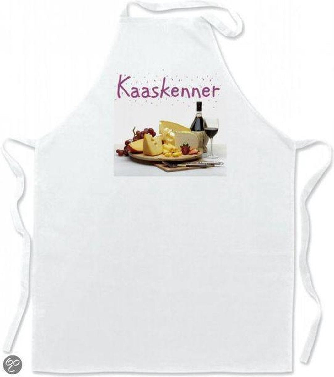 Mijncadeautje Schort Leuke keukenschort Kaaskenner