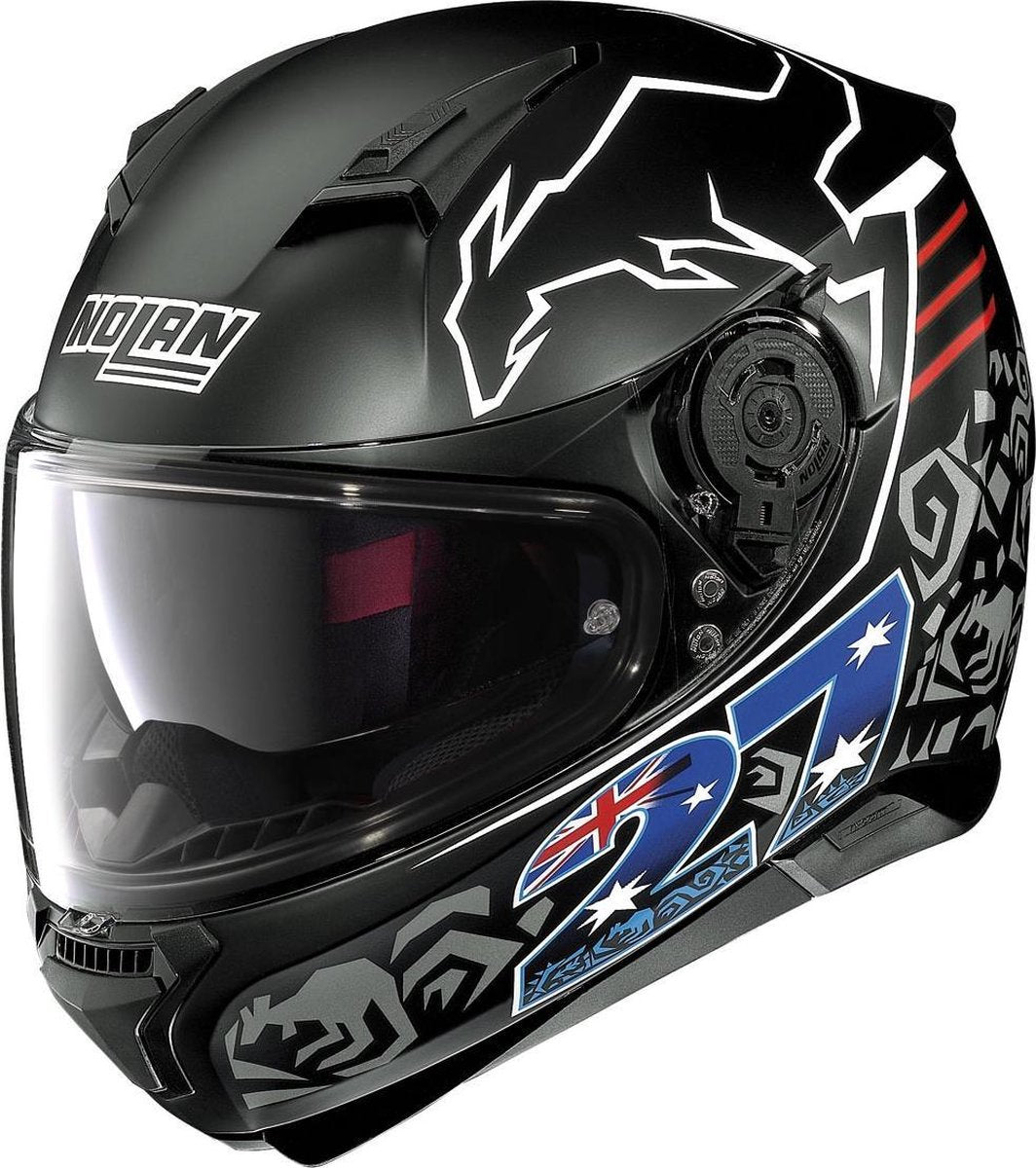 Nolan N87 Iconic Replica zwart/blauw/wit