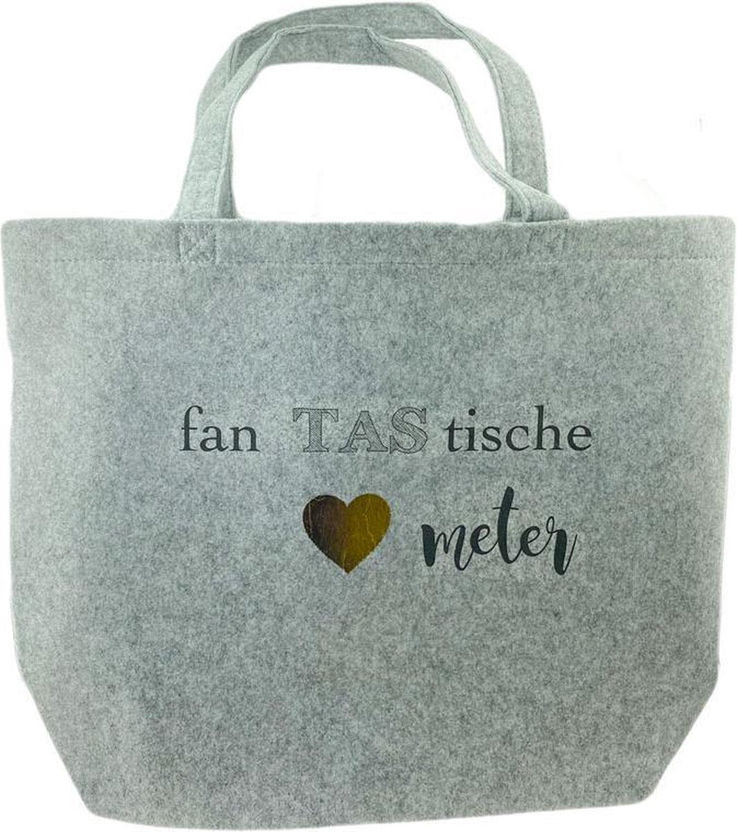Vilten duurzame tas meter